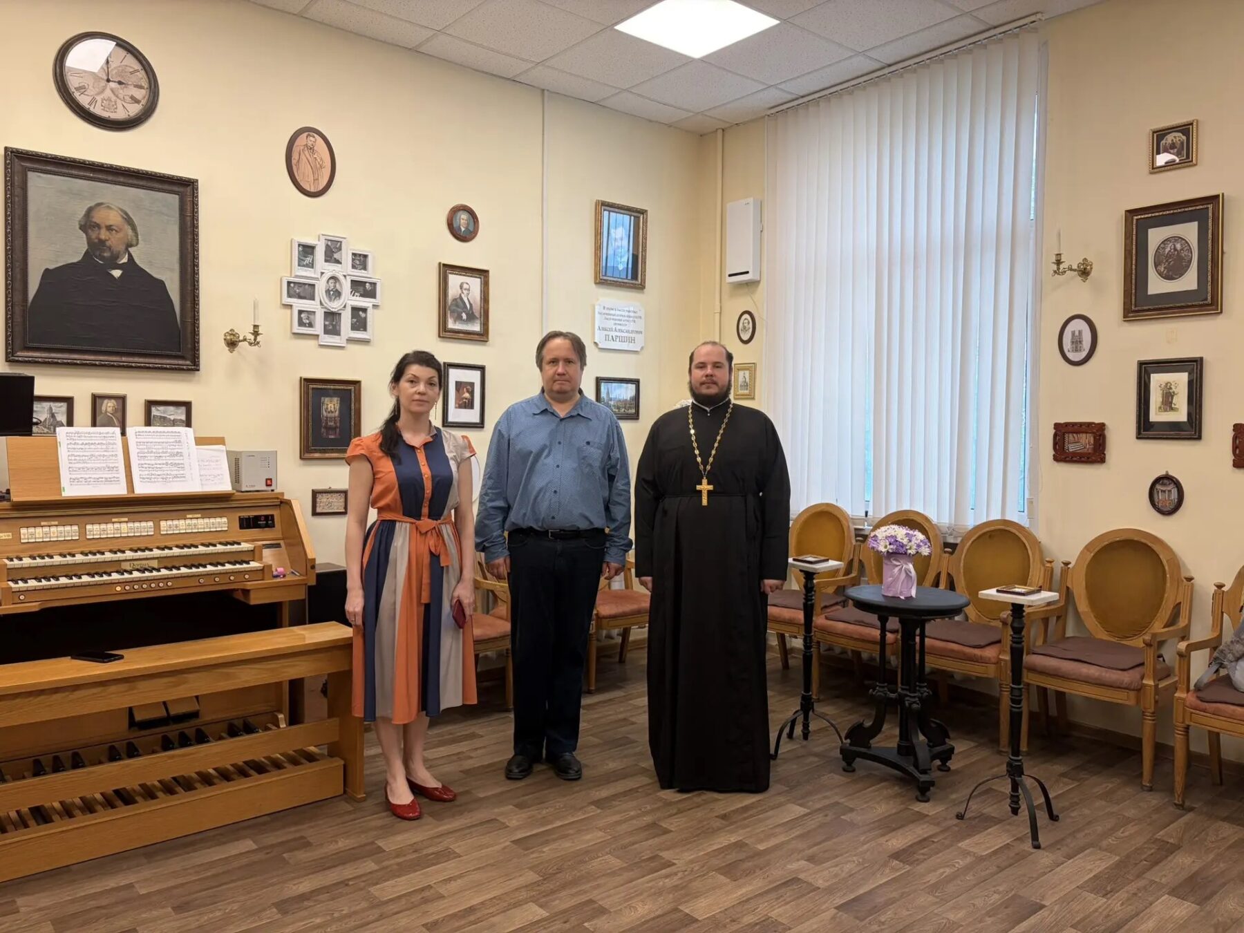 Руководитель регентско-певческого отделения Донской духовной семинарии посетил институт имени М.М. Ипполитова-Иванова