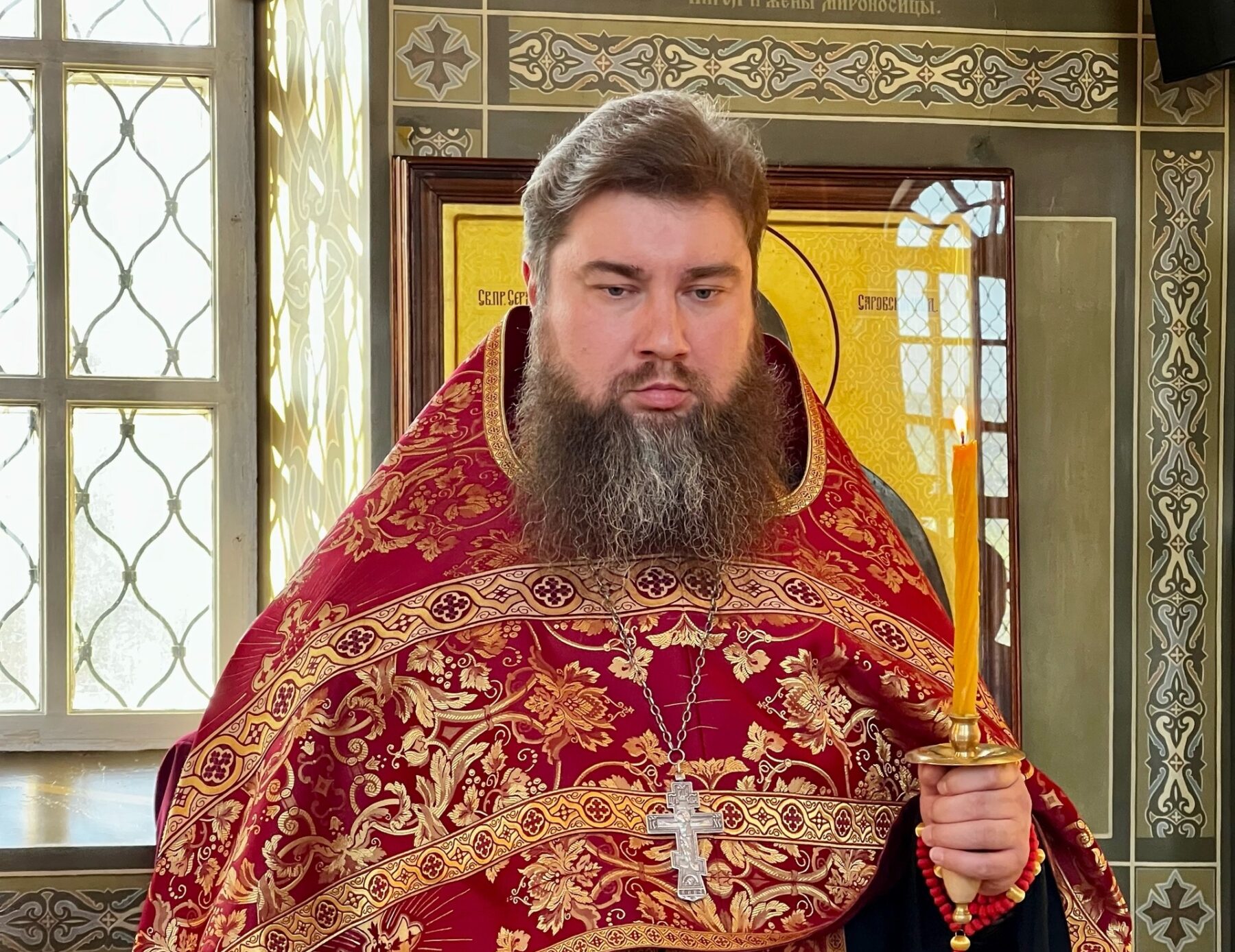 Поздравление начальнику пресс-службы Донской духовной семинарии иерею Евгению Завгороднему